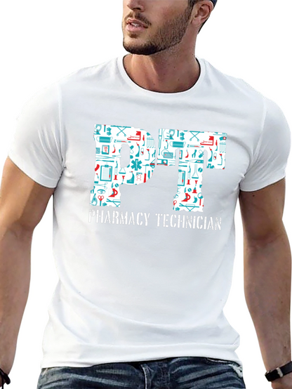 Camiseta Negra PT Pharmacy Technician