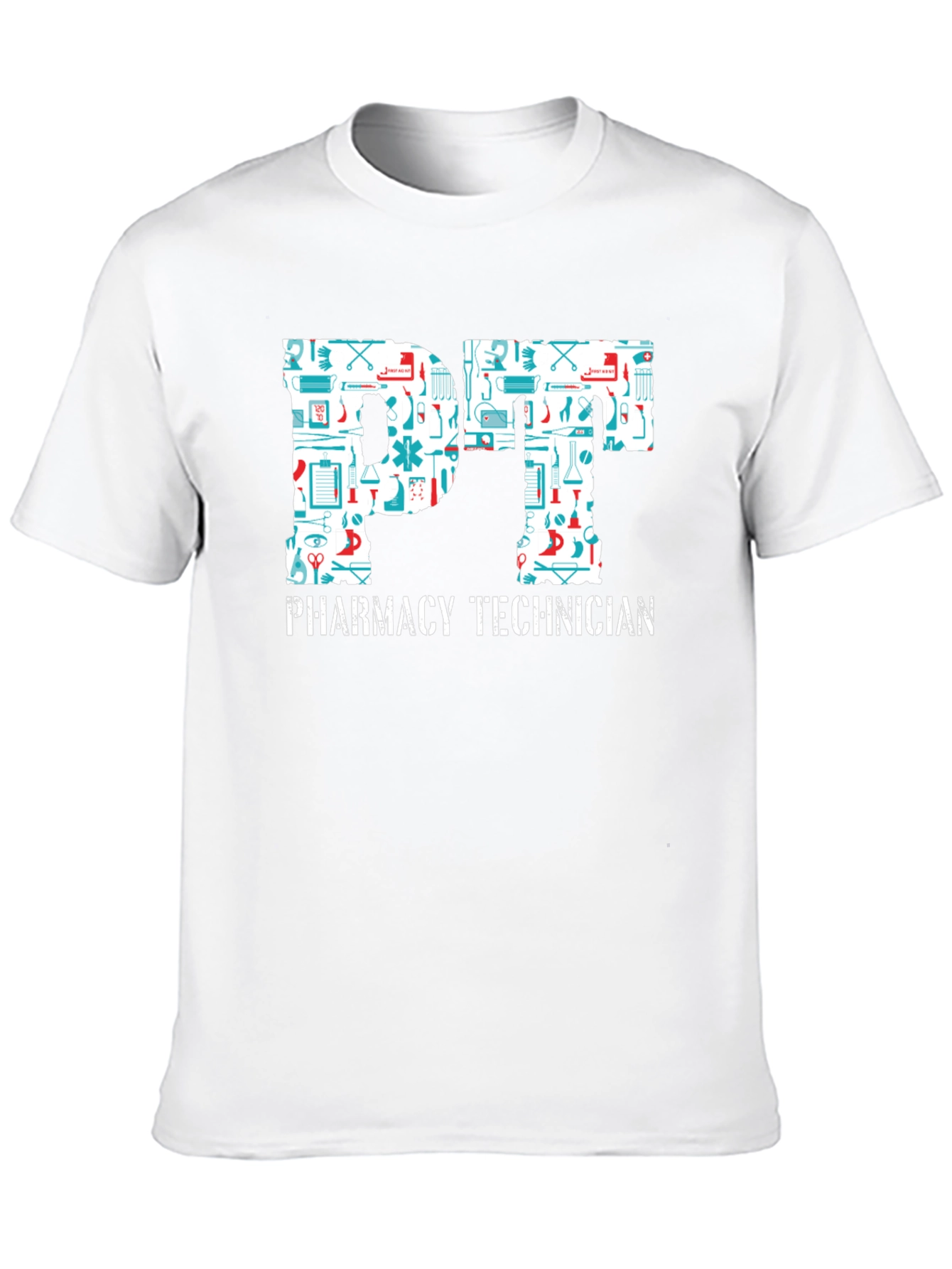 Camiseta Negra PT Pharmacy Technician