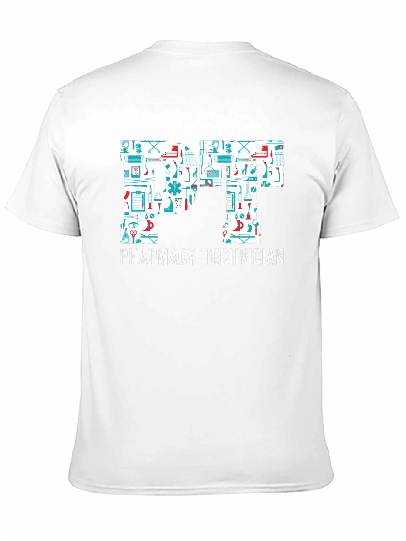 Camiseta Negra PT Pharmacy Technician