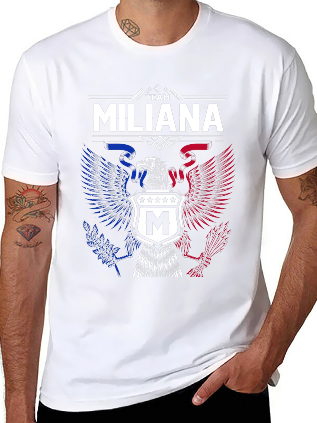 Camiseta Negra Team Miliana