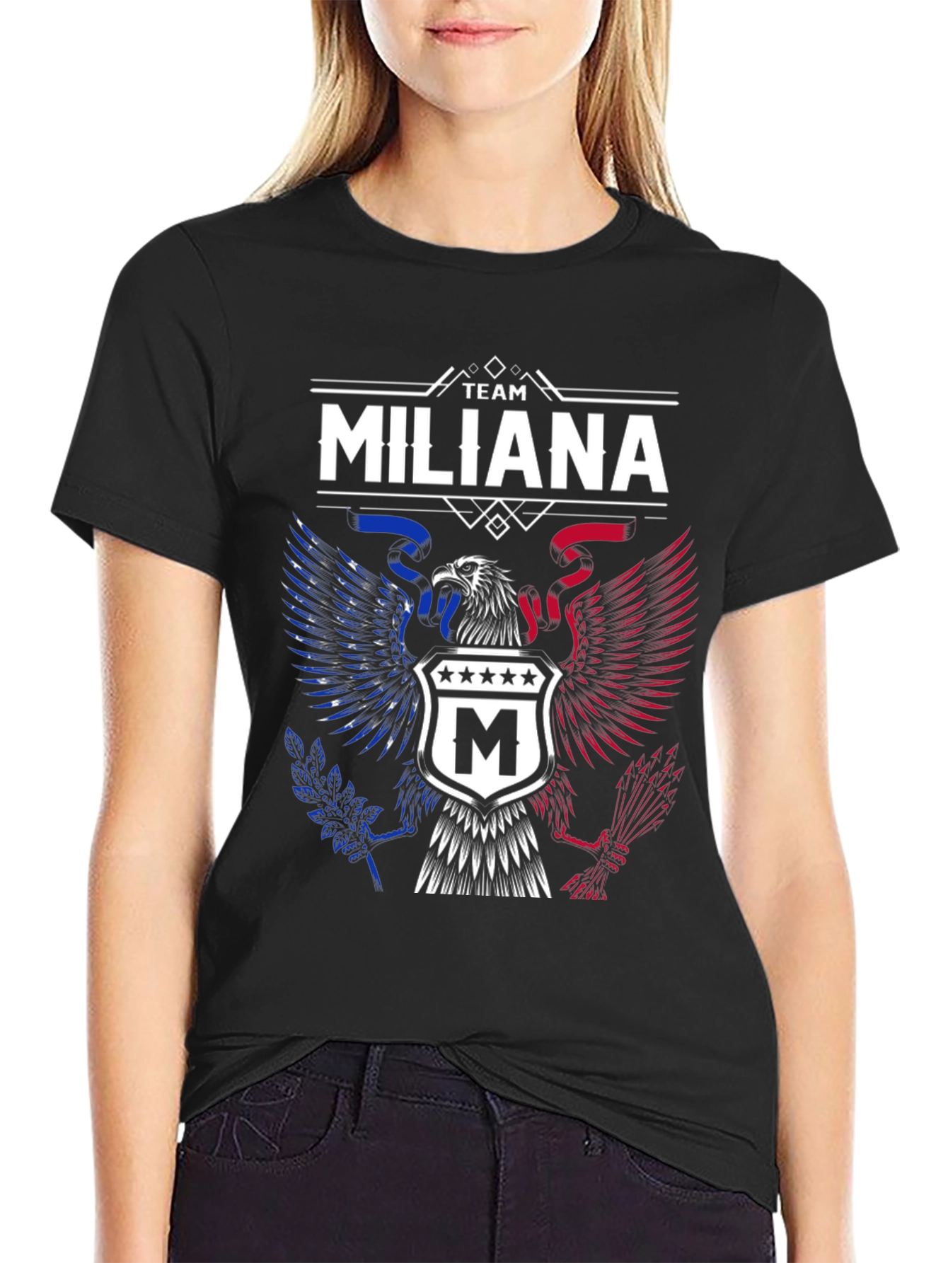 Camiseta Negra Team Miliana