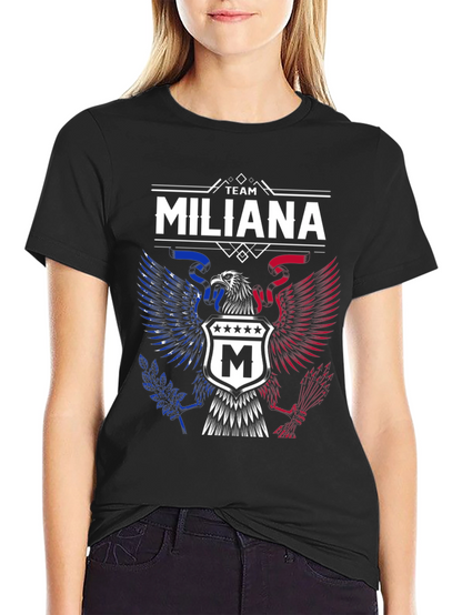 Camiseta Negra Team Miliana