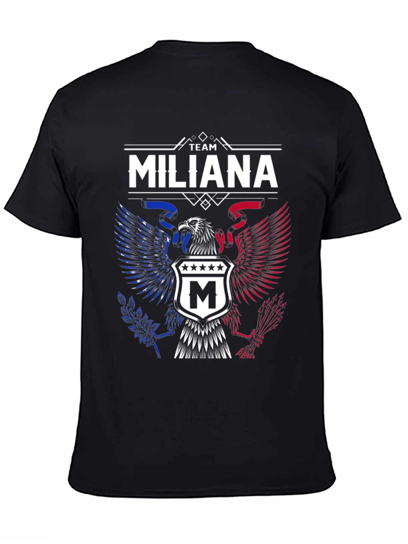 Camiseta Negra Team Miliana