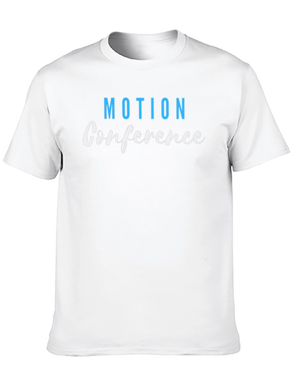 Camiseta Negra Motion Conference para Hombre