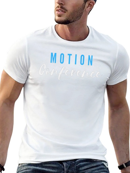 Camiseta Negra Motion Conference para Hombre
