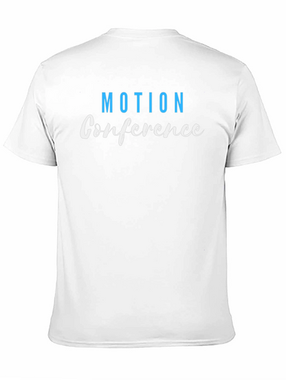Camiseta Negra Motion Conference para Hombre