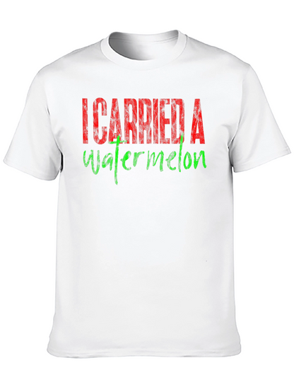 Camiseta I Carried a Watermelon