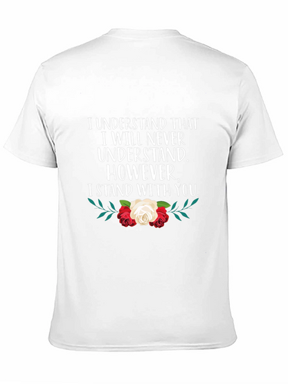 Camiseta Negra: Entiendo que Nunca Entenderé