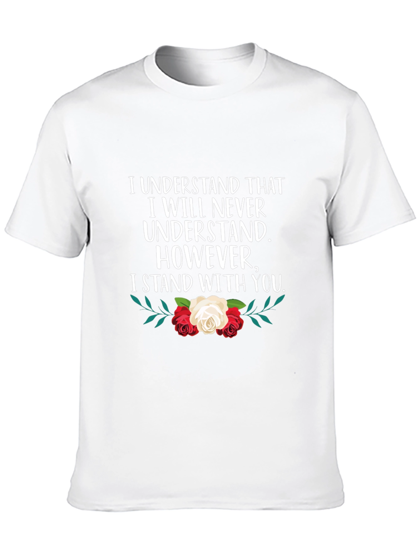 Camiseta Negra: Entiendo que Nunca Entenderé