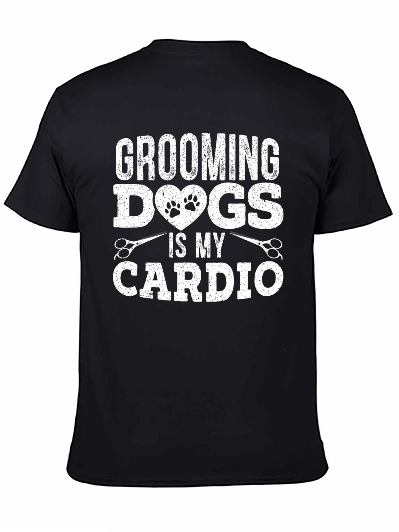Camiseta Grooming Dogs Is My Cardio