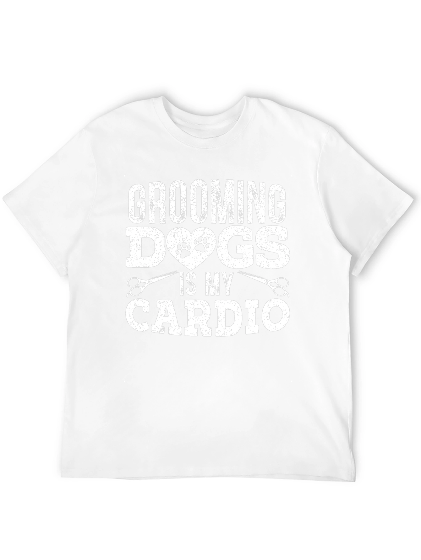 Camiseta Grooming Dogs Is My Cardio