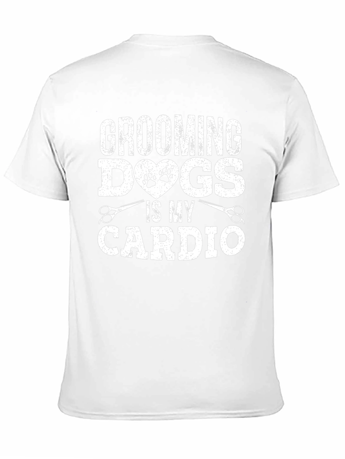 Camiseta Grooming Dogs Is My Cardio