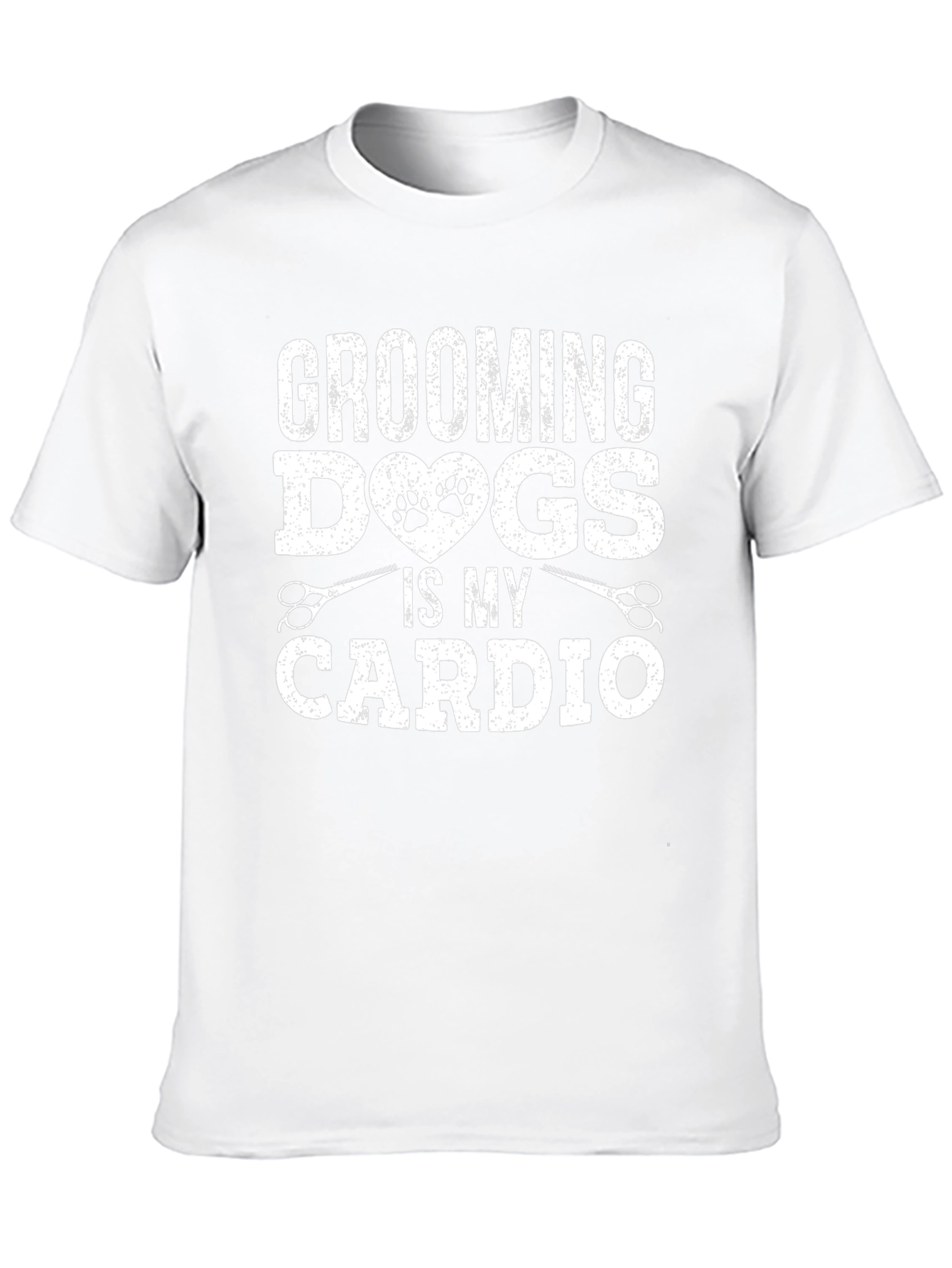 Camiseta Grooming Dogs Is My Cardio