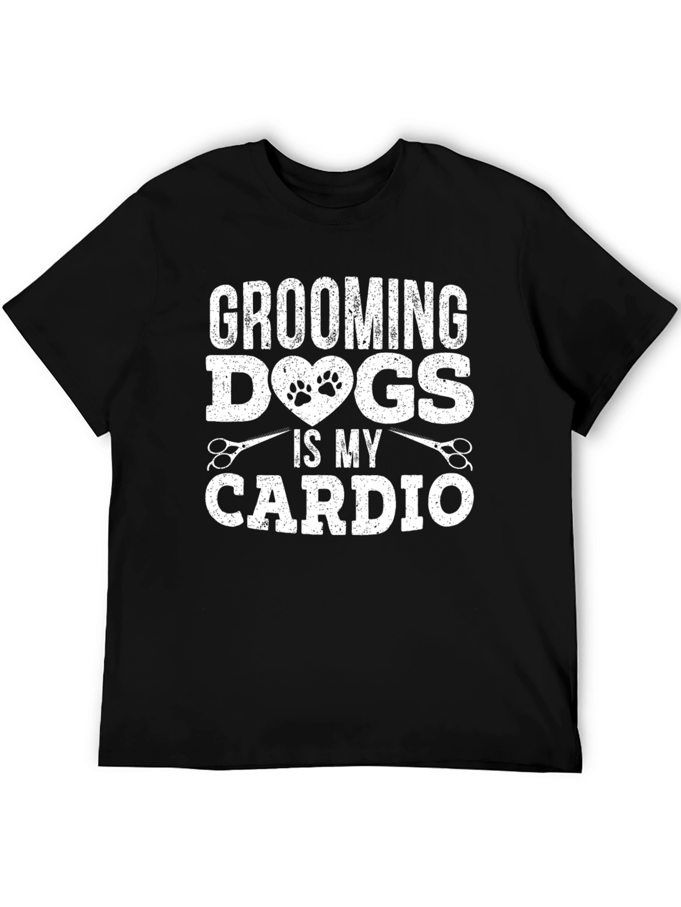 Camiseta Grooming Dogs Is My Cardio
