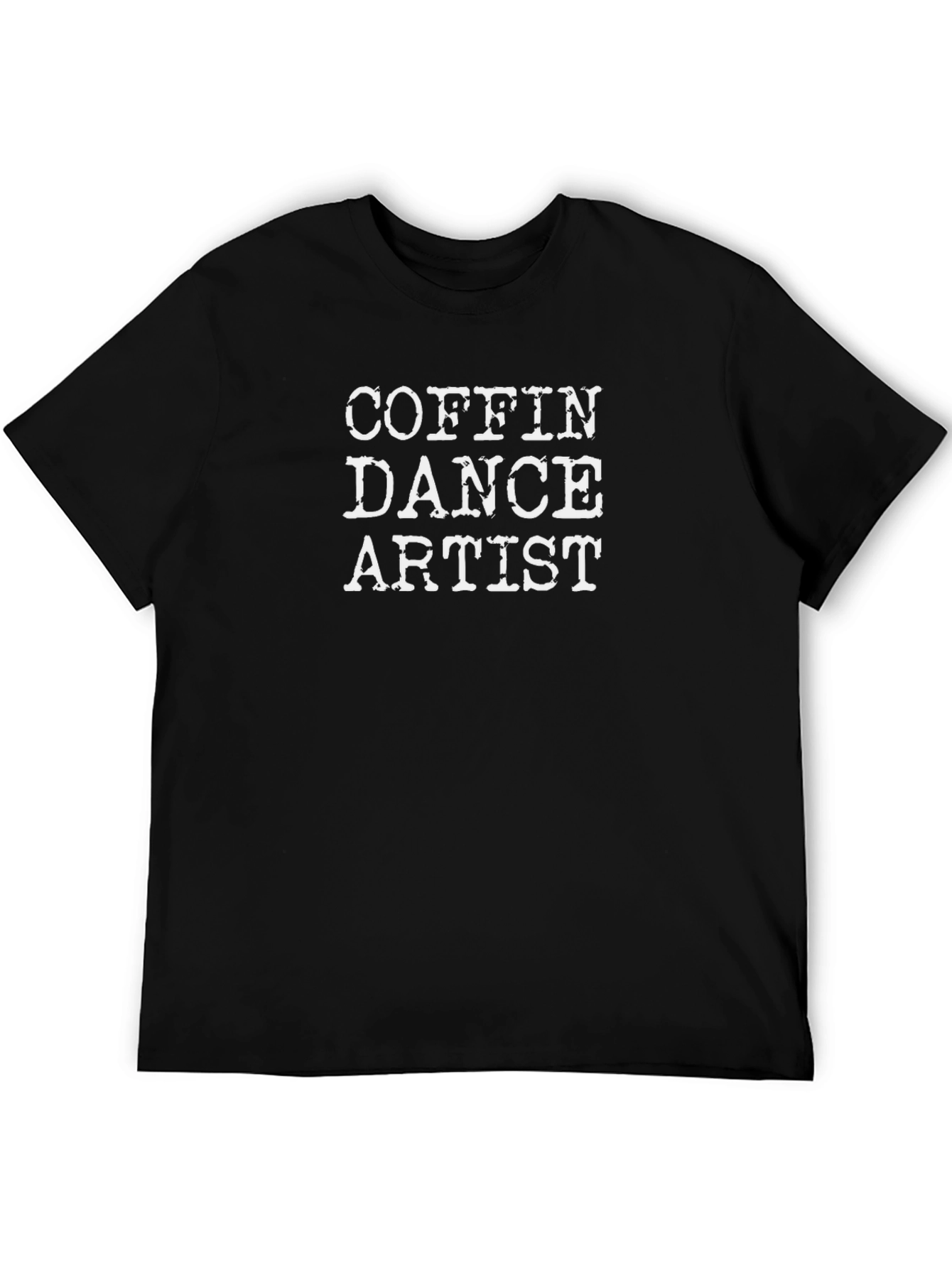 Camiseta Negra Coffin Dance Artist