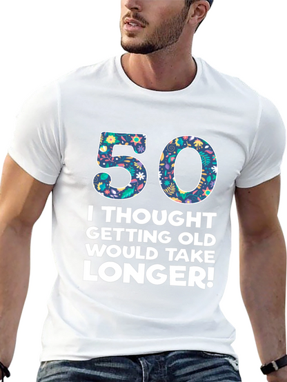 Camiseta Divertida Cumpleaños 50 Años