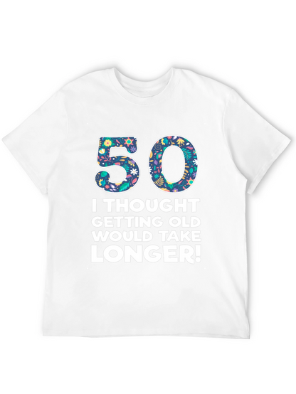 Camiseta Divertida Cumpleaños 50 Años