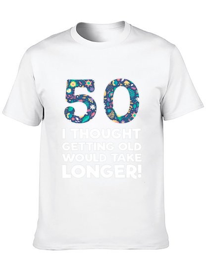 Camiseta Divertida Cumpleaños 50 Años