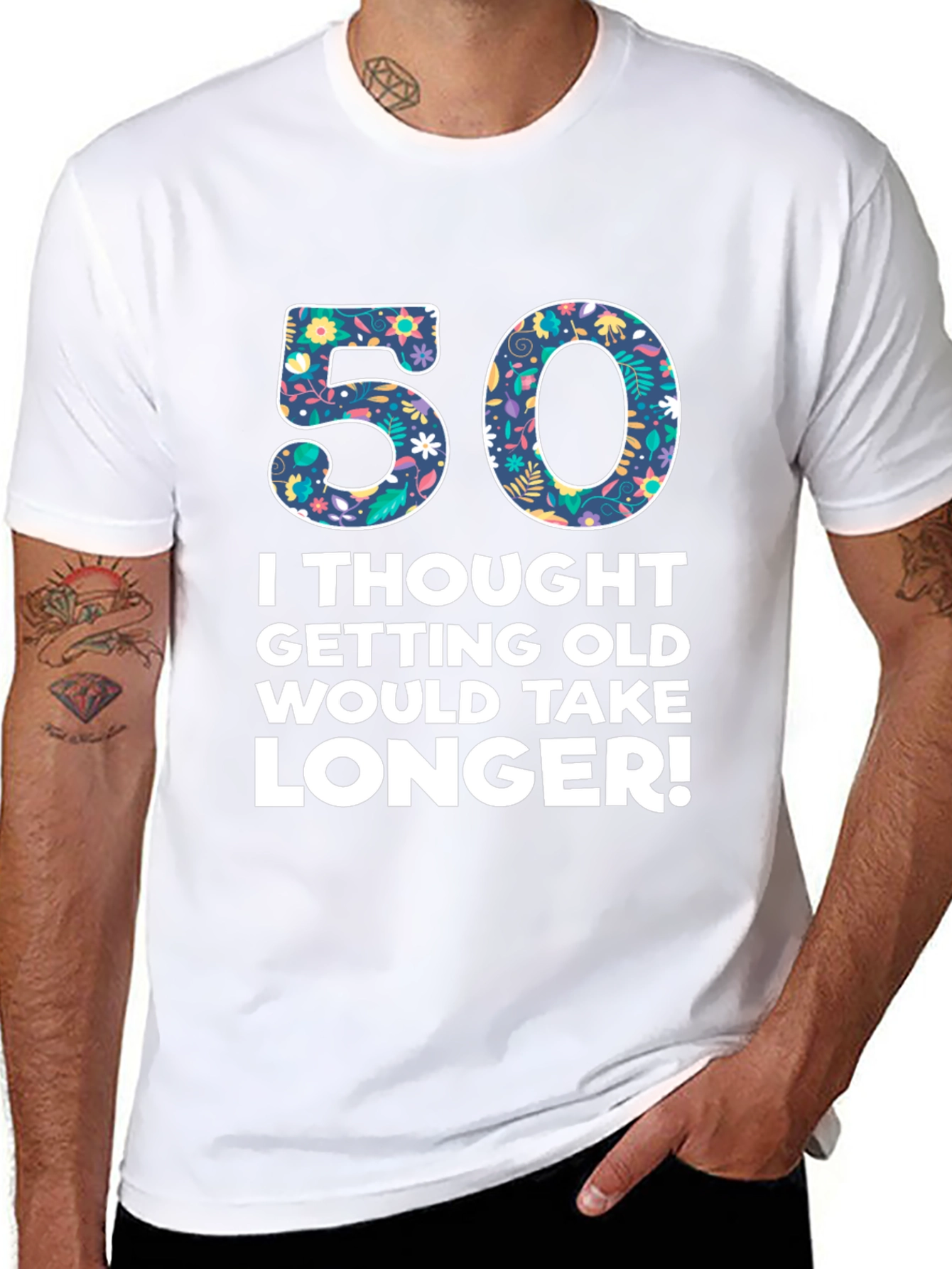 Camiseta Divertida Cumpleaños 50 Años