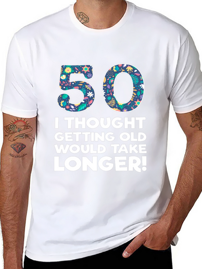 Camiseta Divertida Cumpleaños 50 Años