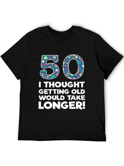 Camiseta Divertida Cumpleaños 50 Años