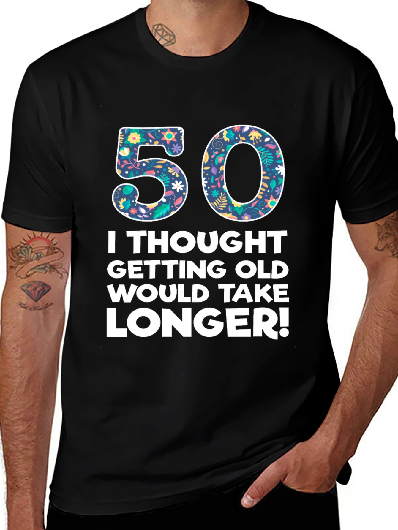 Camiseta Divertida Cumpleaños 50 Años