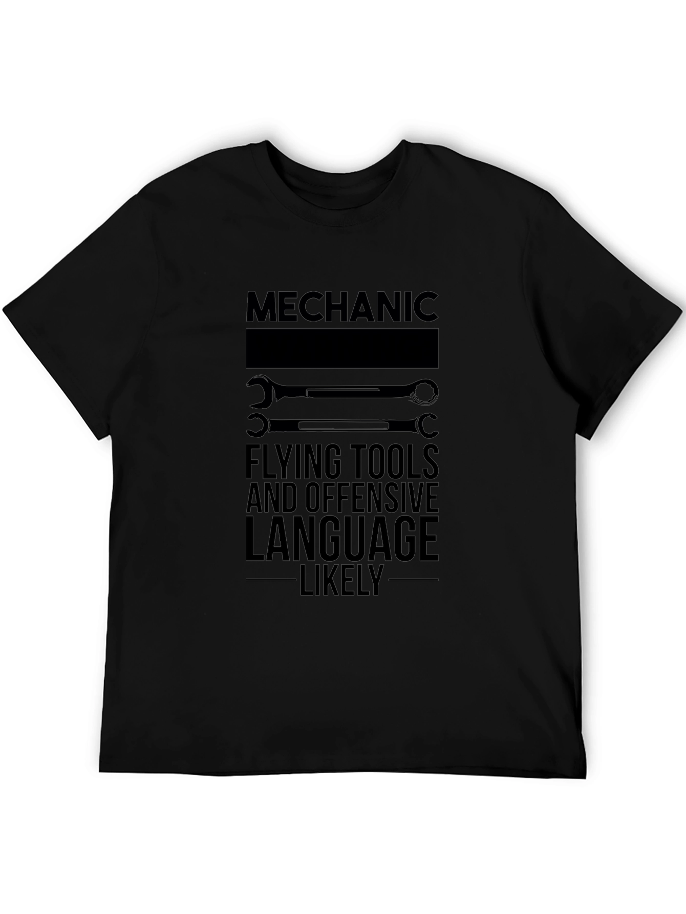 Camiseta Mecánico: Herramientas y Lenguaje Ofensivo
