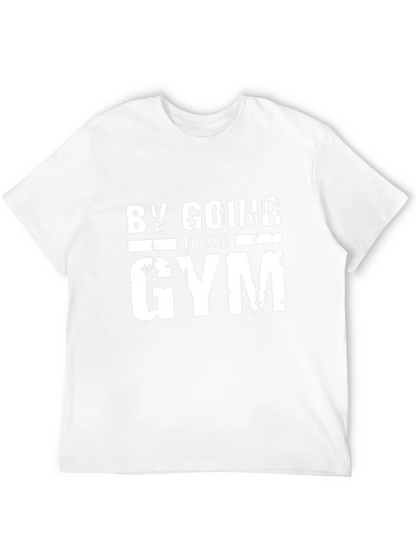 Camiseta Negra Motivacional para Gimnasio