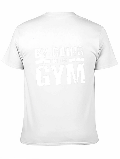 Camiseta Negra Motivacional para Gimnasio