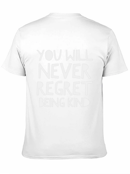 Camiseta Negra: Nunca te Arrepentirás de Ser Amable