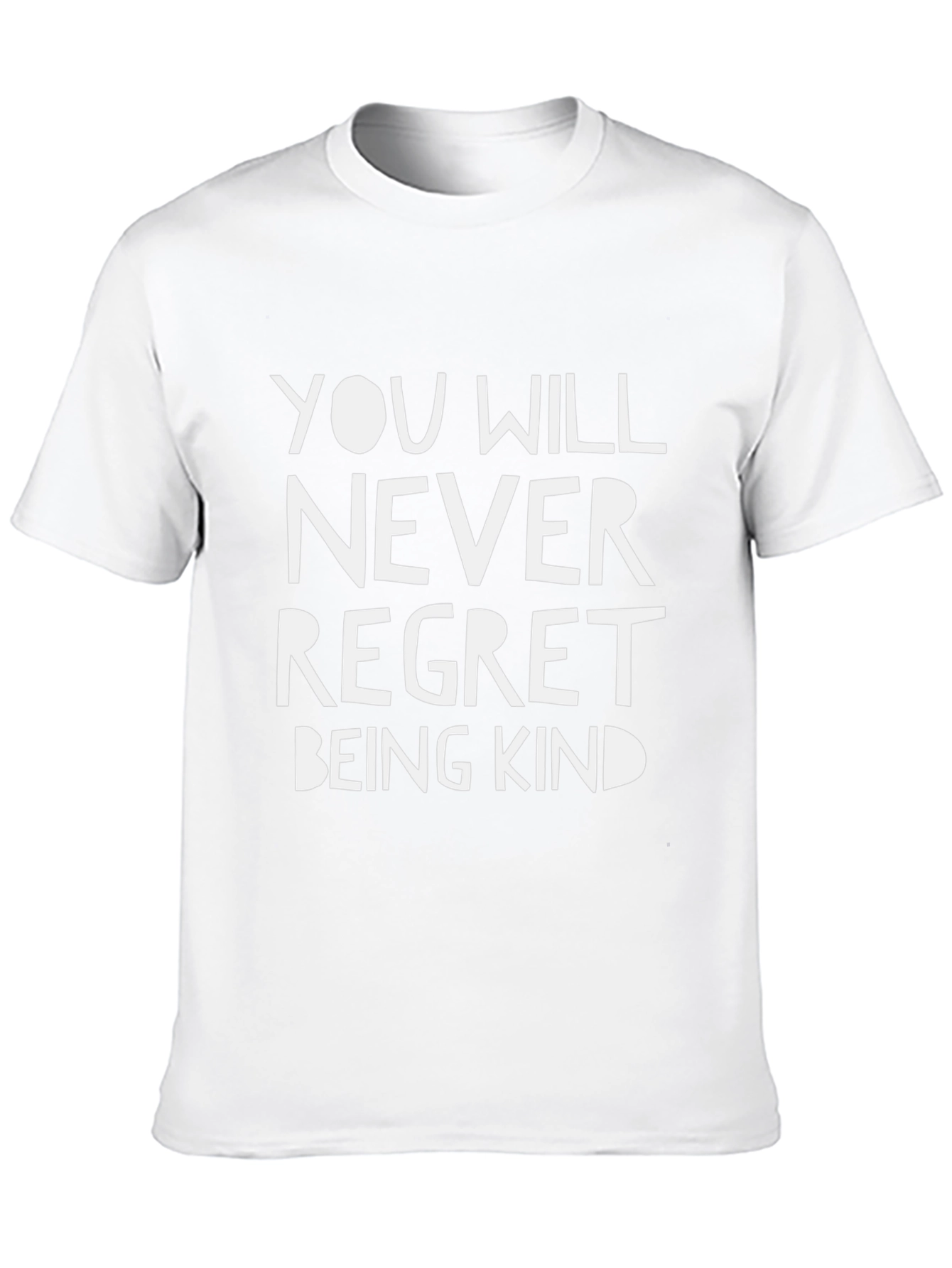 Camiseta Negra: Nunca te Arrepentirás de Ser Amable