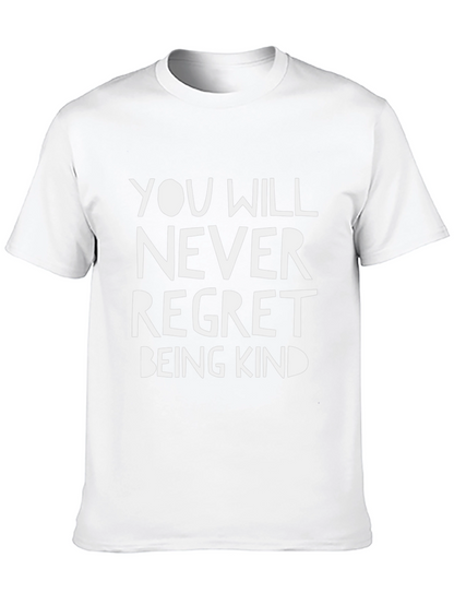 Camiseta Negra: Nunca te Arrepentirás de Ser Amable