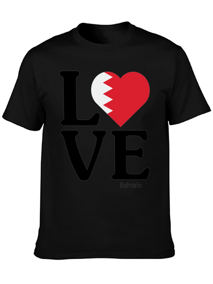 Camiseta Negra Love Bahrain
