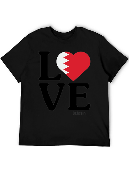 Camiseta Negra Love Bahrain