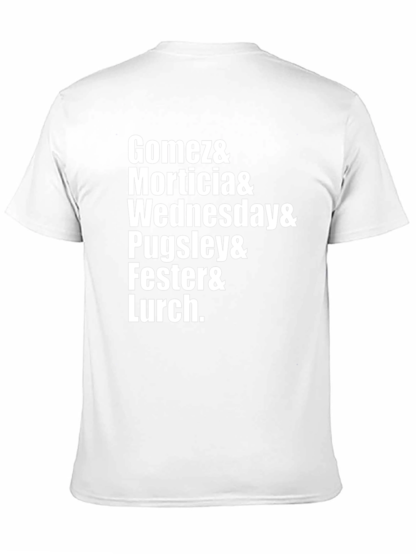 Camiseta Addams Family: Gomez Morticia Wednesday...