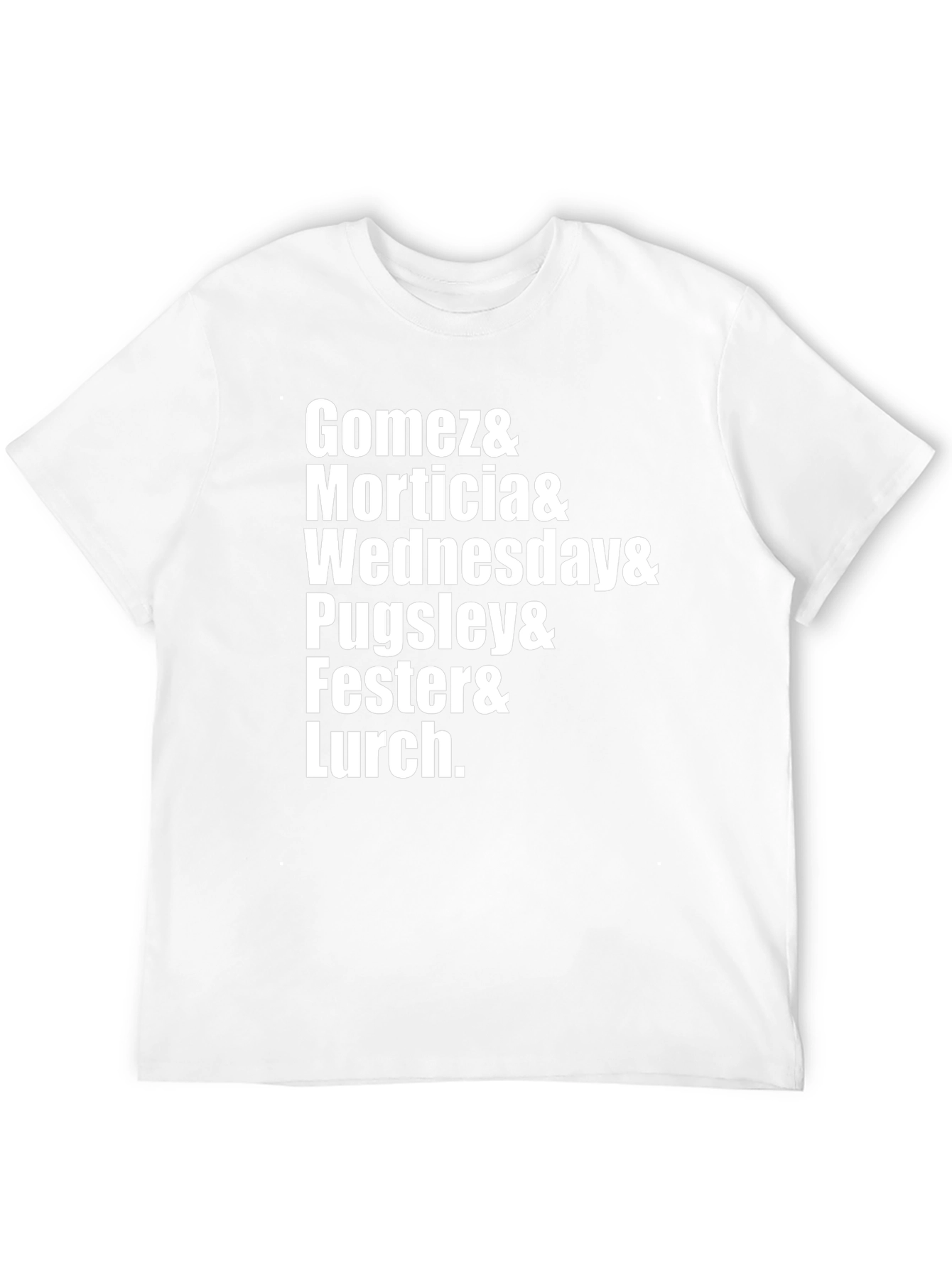 Camiseta Addams Family: Gomez Morticia Wednesday...