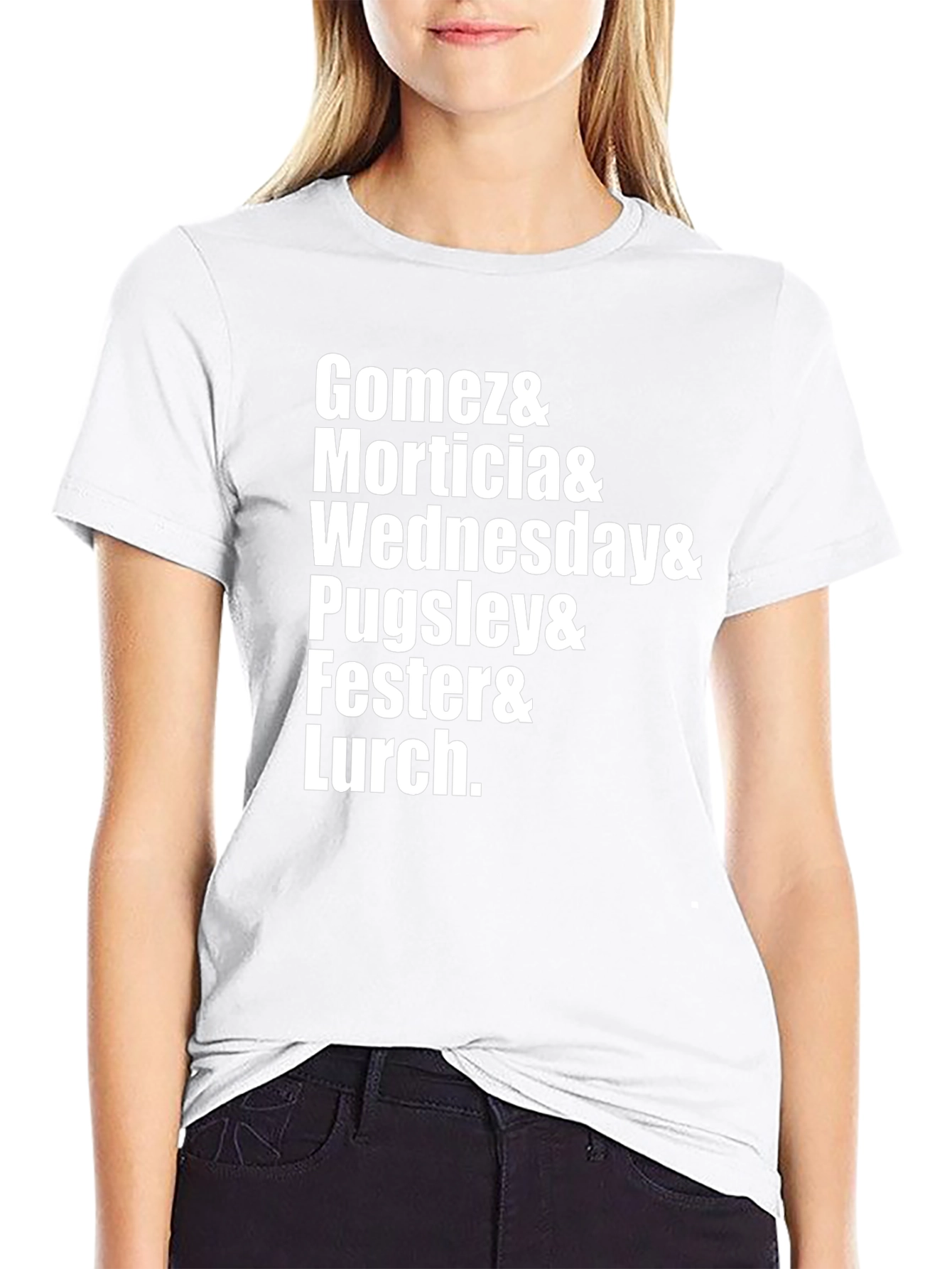 Camiseta Addams Family: Gomez Morticia Wednesday...