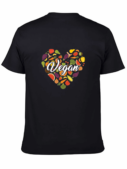 Camiseta Vegana Corazón Vegetales