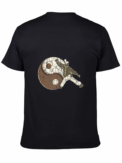 Camiseta Yin Yang con diseño marcial