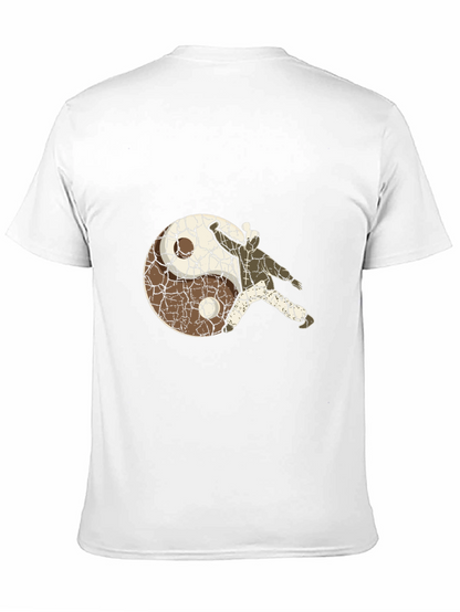 Camiseta Yin Yang con diseño marcial