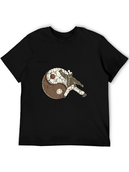 Camiseta Yin Yang con diseño marcial