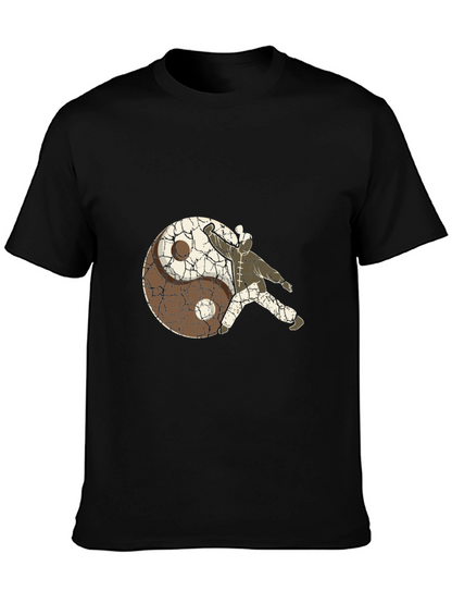 Camiseta Yin Yang con diseño marcial