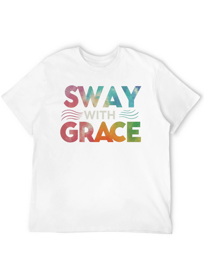 Camiseta Negra Sway With Grace Tie Dye