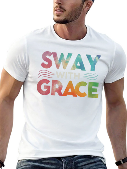 Camiseta Negra Sway With Grace Tie Dye