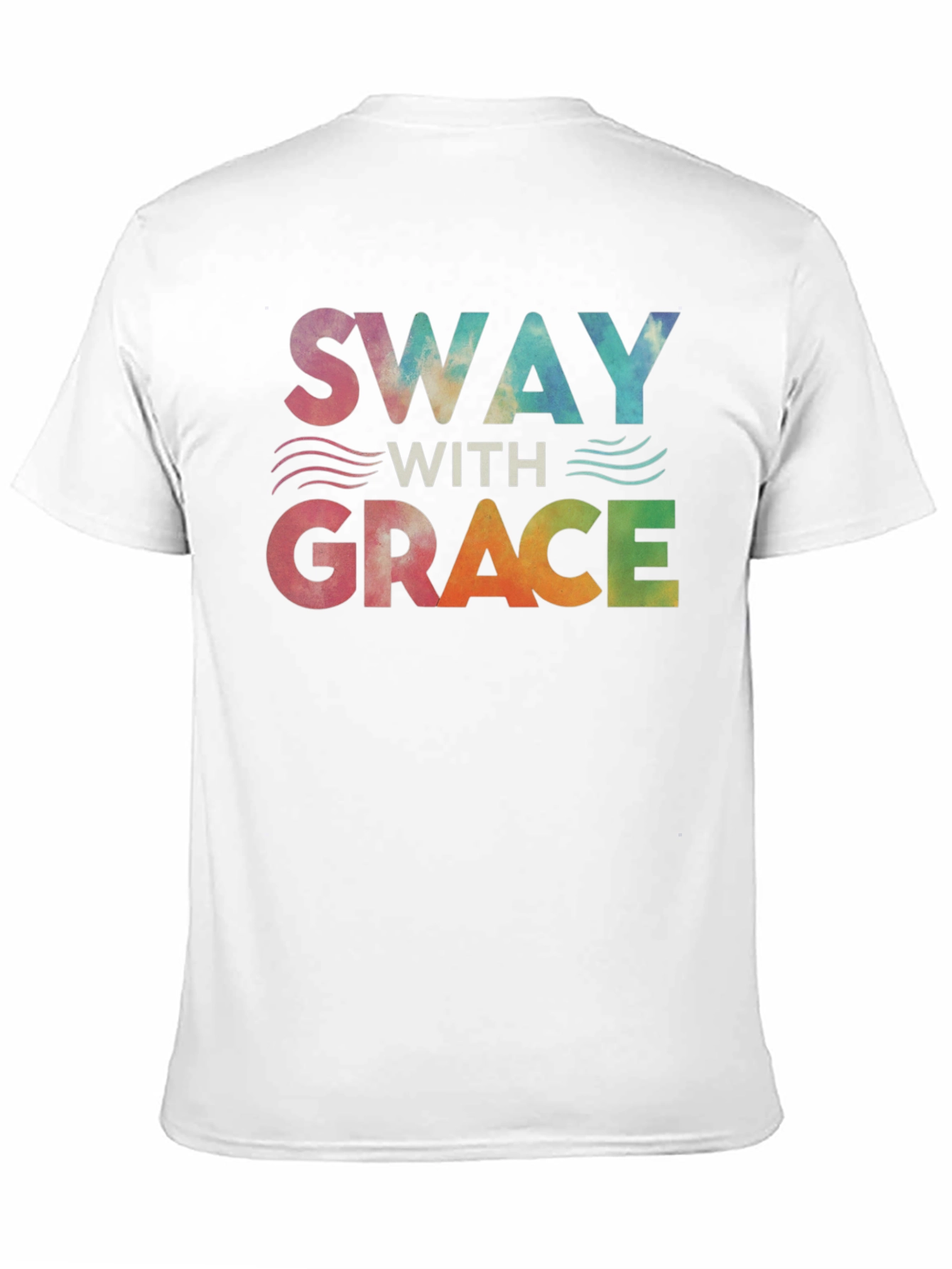 Camiseta Negra Sway With Grace Tie Dye