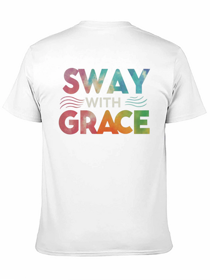 Camiseta Negra Sway With Grace Tie Dye