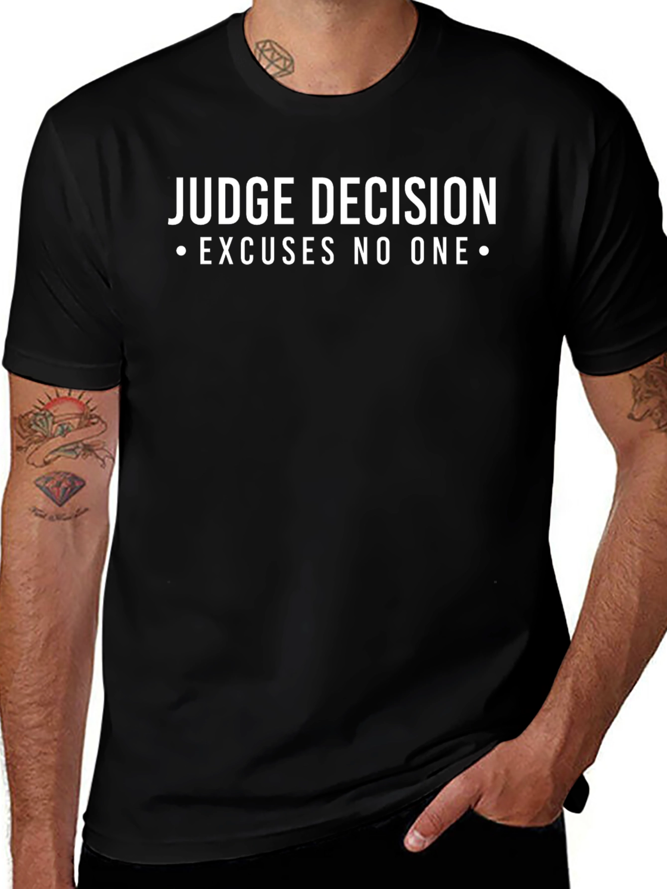 Camiseta Negra: Decisión Judicial Sin Excusas