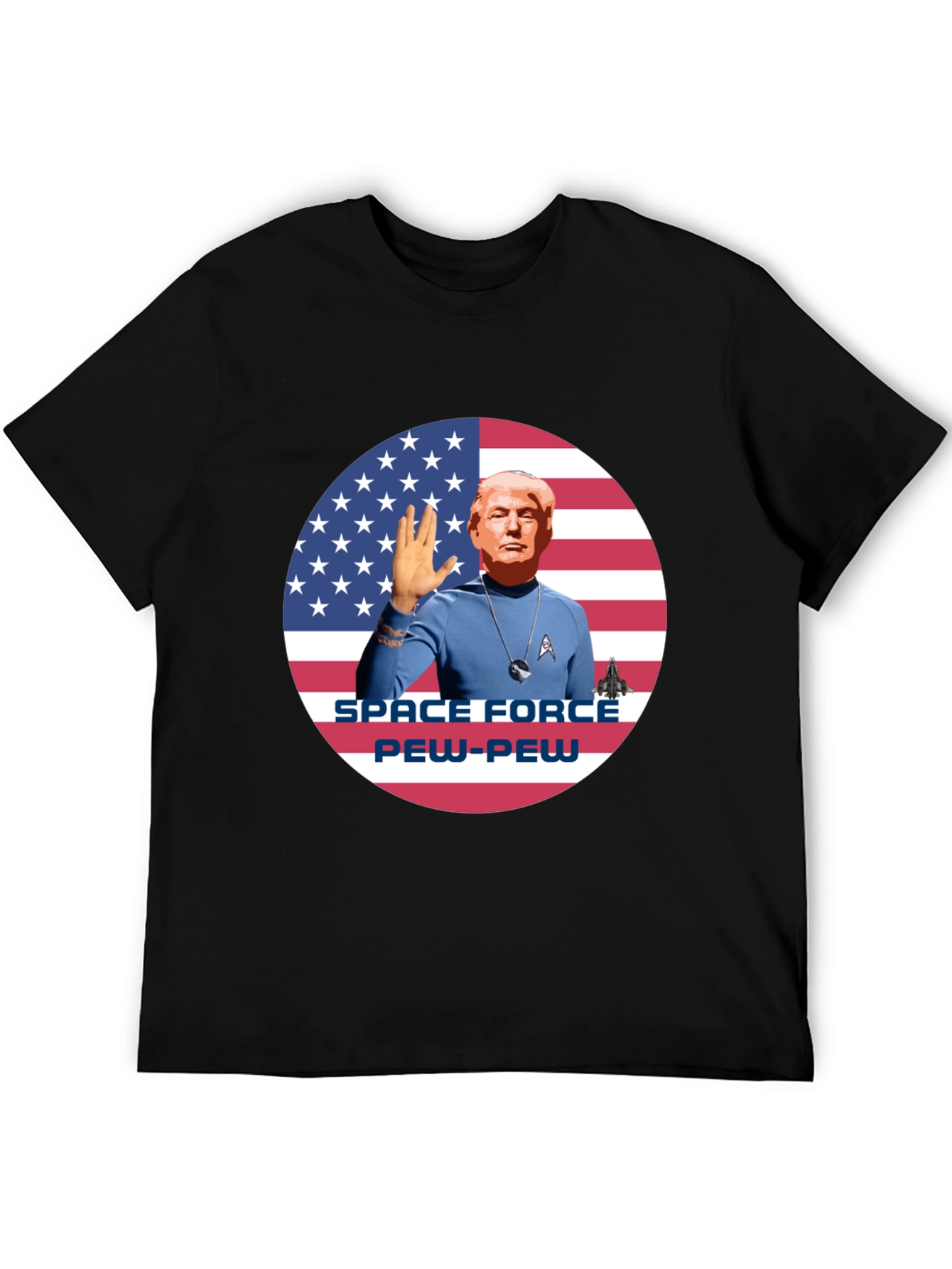 Camiseta Trump Space Force Pew-Pew