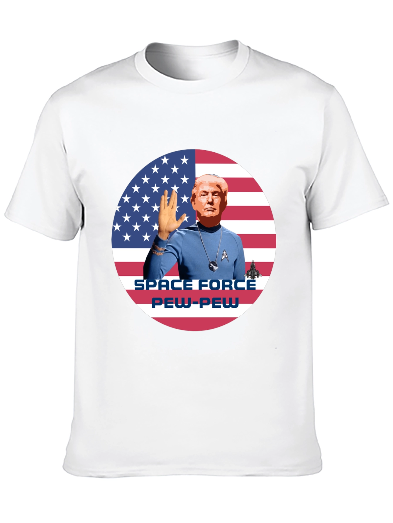 Camiseta Trump Space Force Pew-Pew