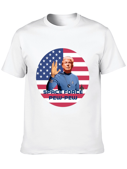 Camiseta Trump Space Force Pew-Pew